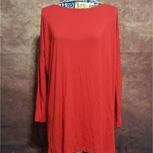 Piko 1988 longsleeve red blouse
